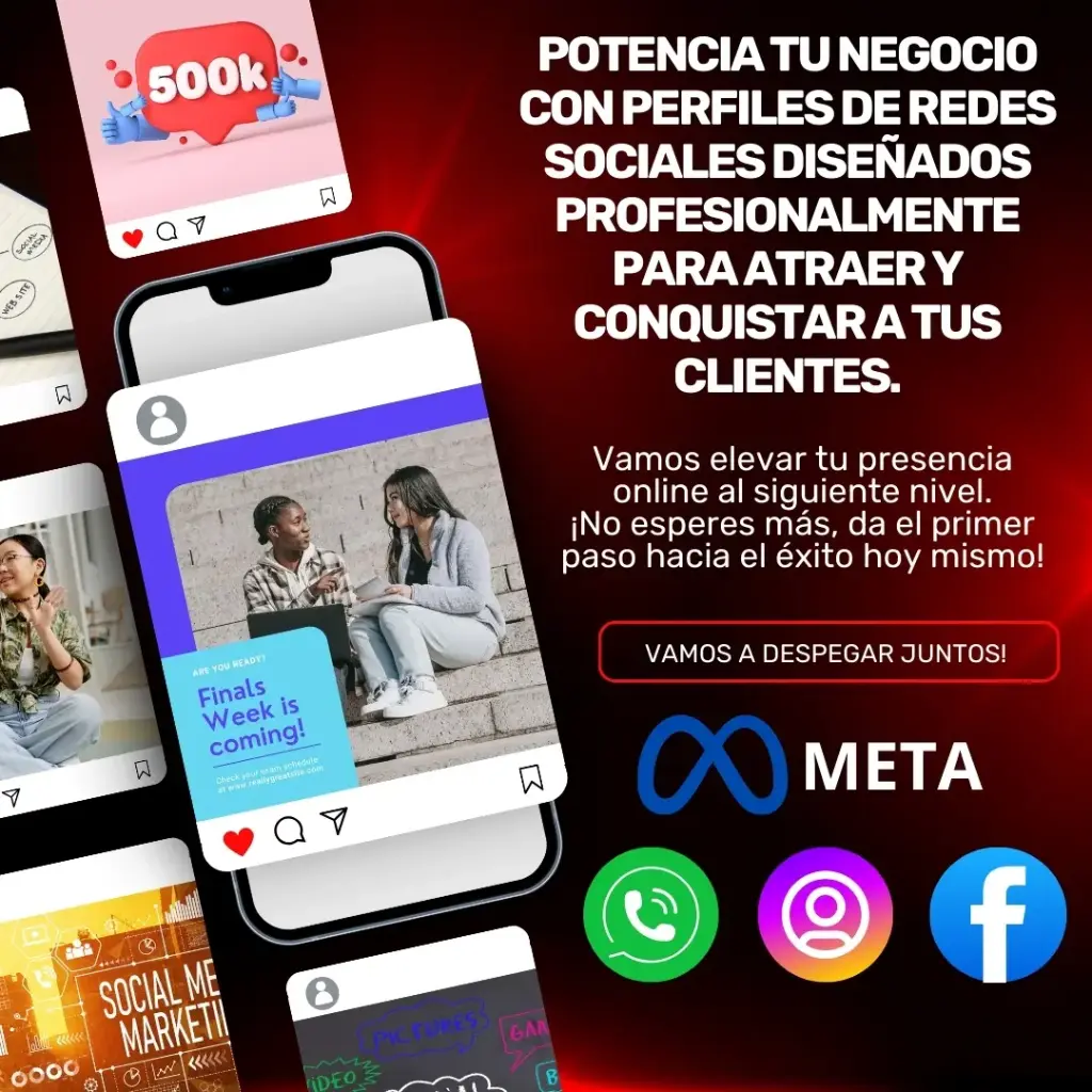 Perfiles Profesionales (Whatsapp, Instagram y Facebook)